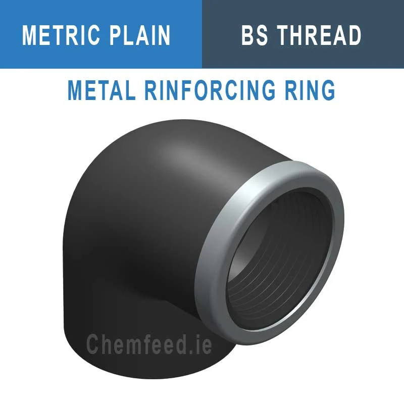 90' ELBOW  PVC D.63x2"        REINFORCED
