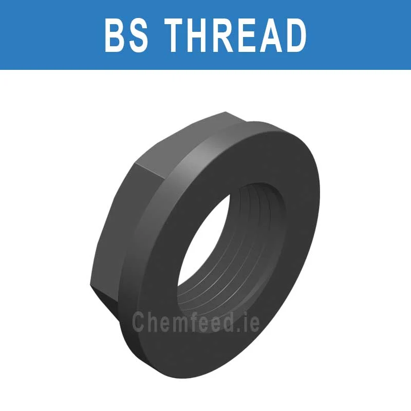 BACKNUT PVC D.1"1/2 thr.