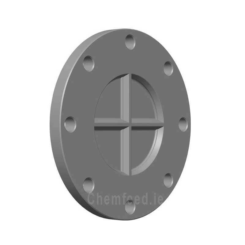 BLIND FLANGE ABS D.4" BS PLAIN