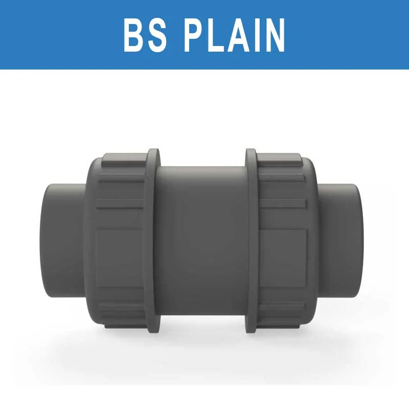 CHECK VALVE F/F D. 2"1/2 PVC PLAIN BS