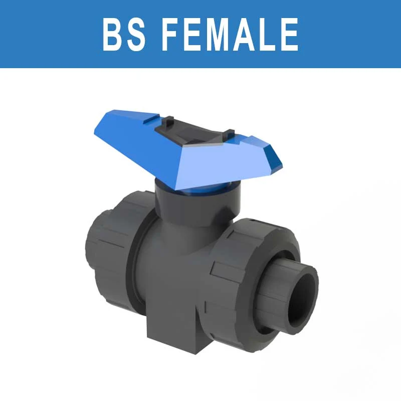 D.UNION B.VALVE BS PLAIN SOCKETS D.1"1/4
