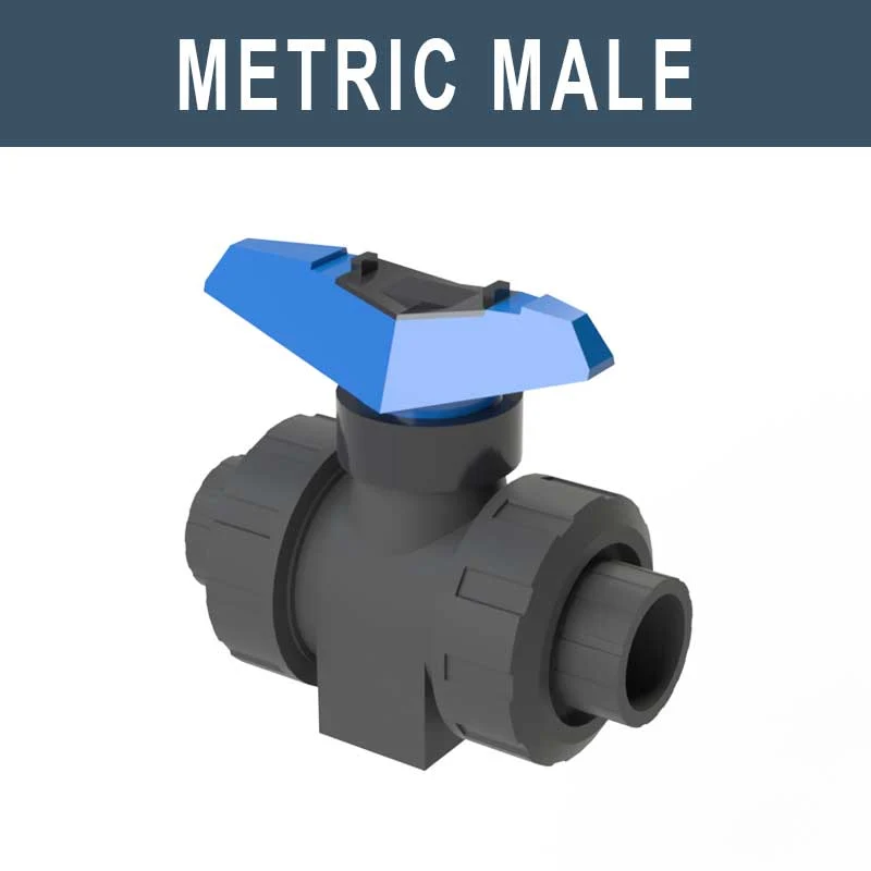 D.UNION B.VALVE MALE PLAIN END D. 63 PVC
