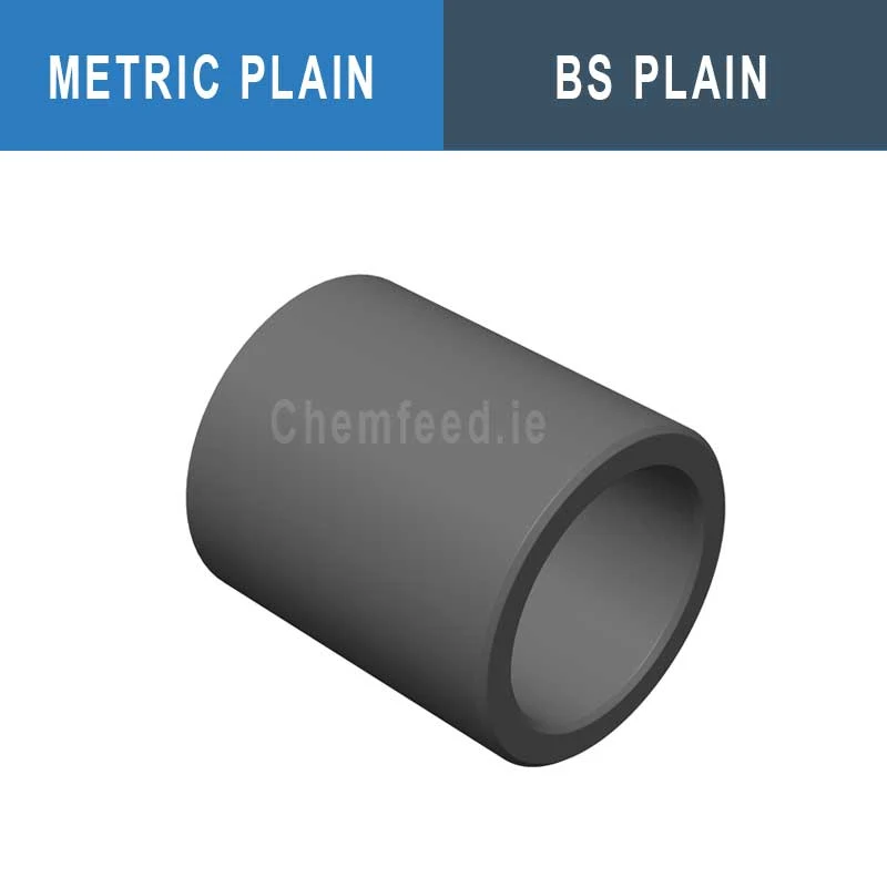 DOUBLE SOCKET PVC D.20x1/2"  mm/bs