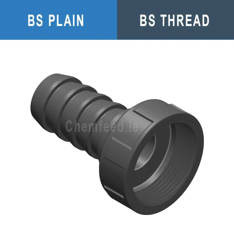 HOSE NOZZLE WITH NUT      D.2"