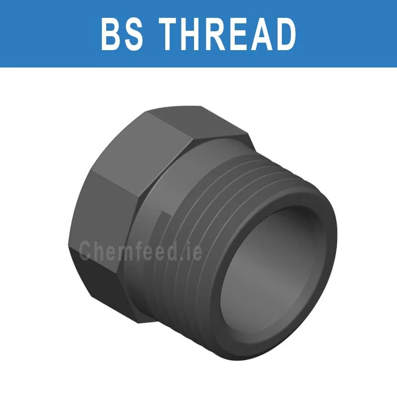 PLUG PVC D.1"1/2 thr.
