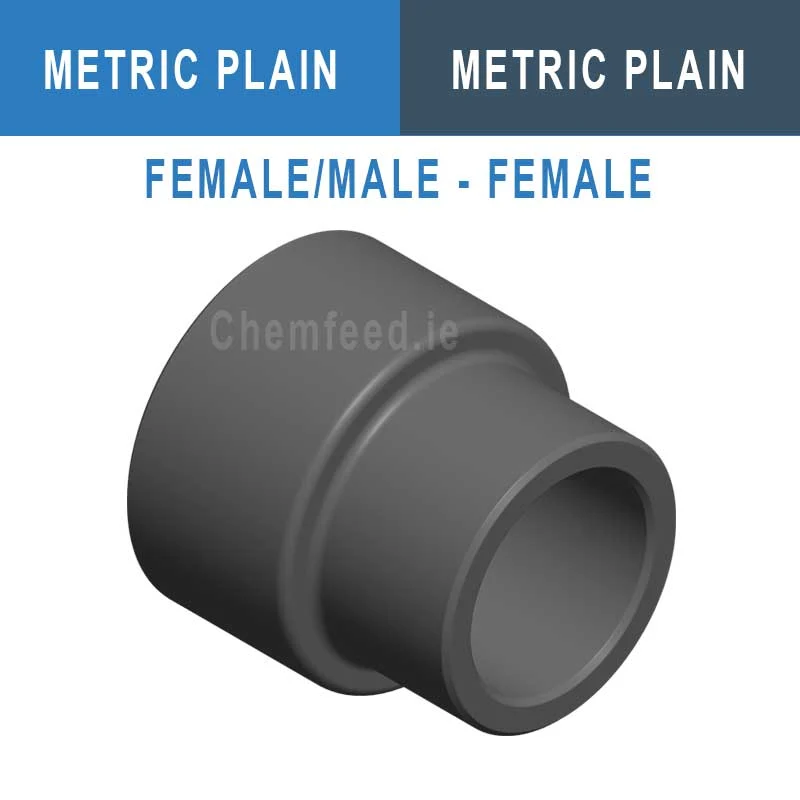 REDUCED PIECE M/F PVC D.140x160x140 mm